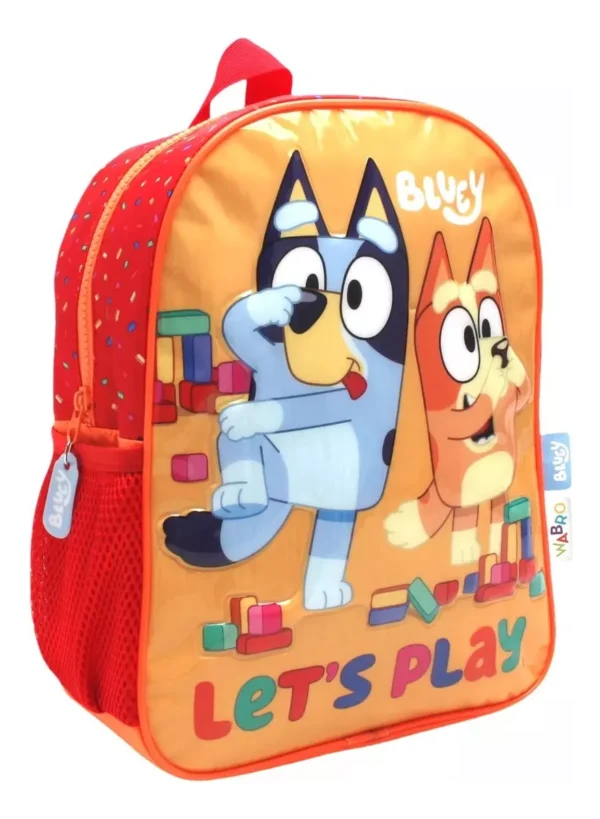 mochila bluey jardin