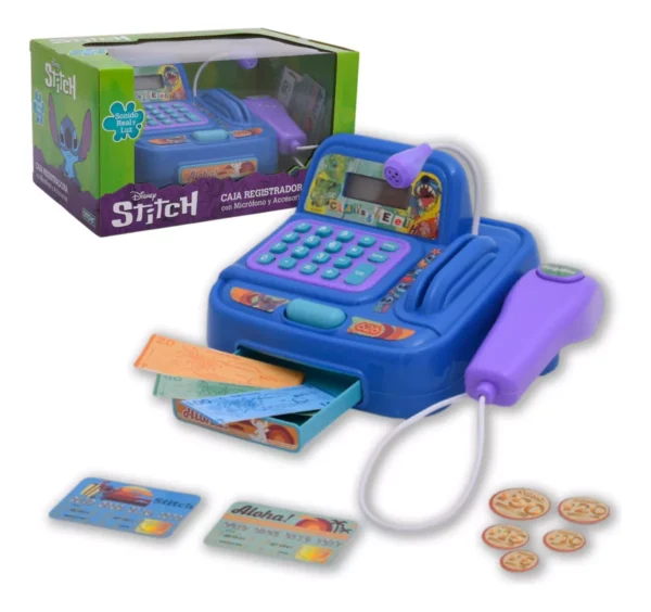 caja registradora stitch