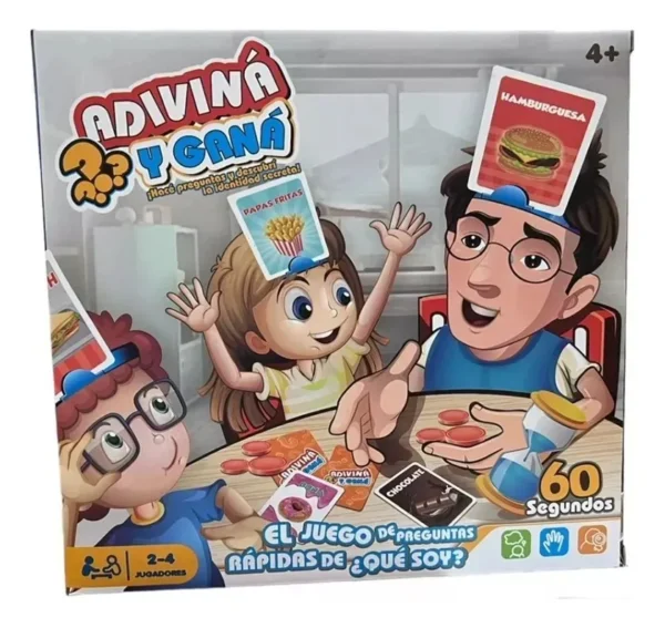 juego de mesa adivina y gana