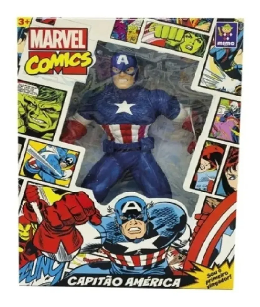 muñeco capitan america 50 cm
