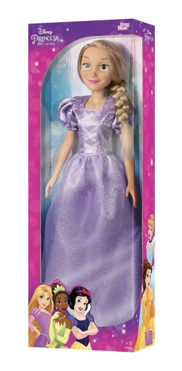 muñeca rapunzel 55 cm