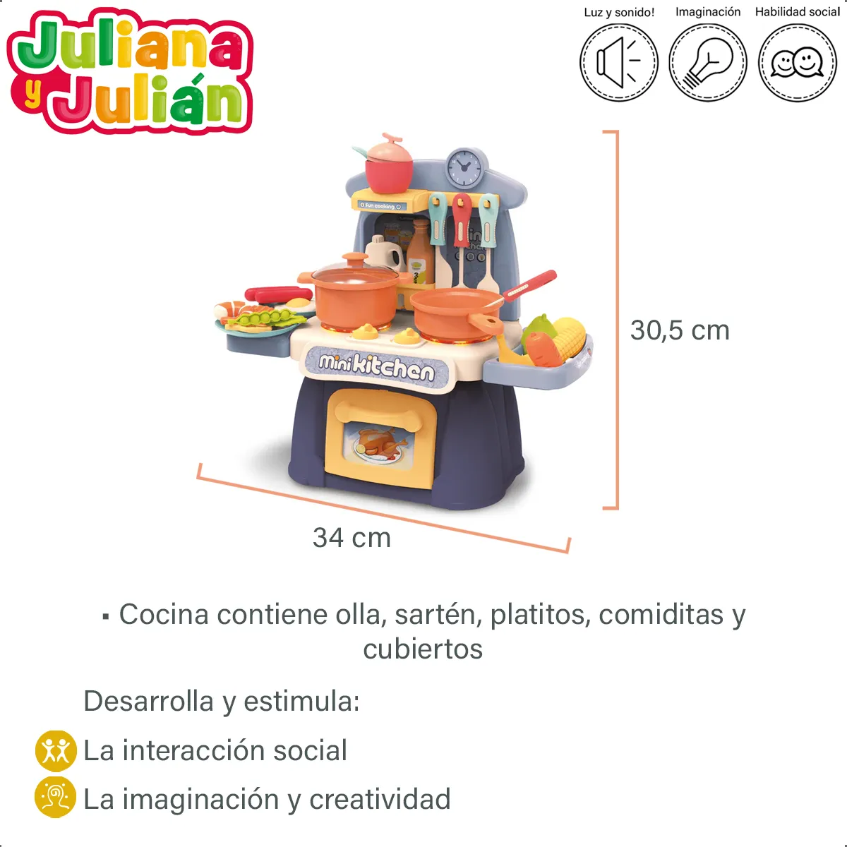 mini kitchen juliana y julian