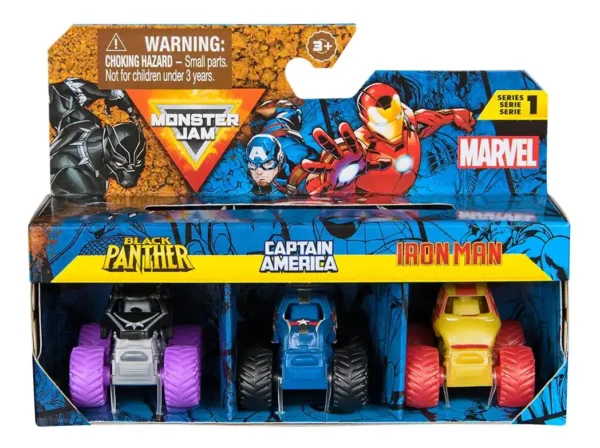 mini monster jam x 3