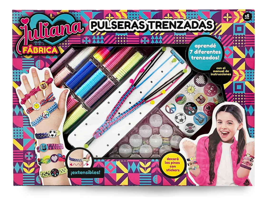 juliana fabrica de pulseras trenzadas
