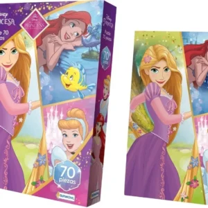 puzzle 70 piezas princesas