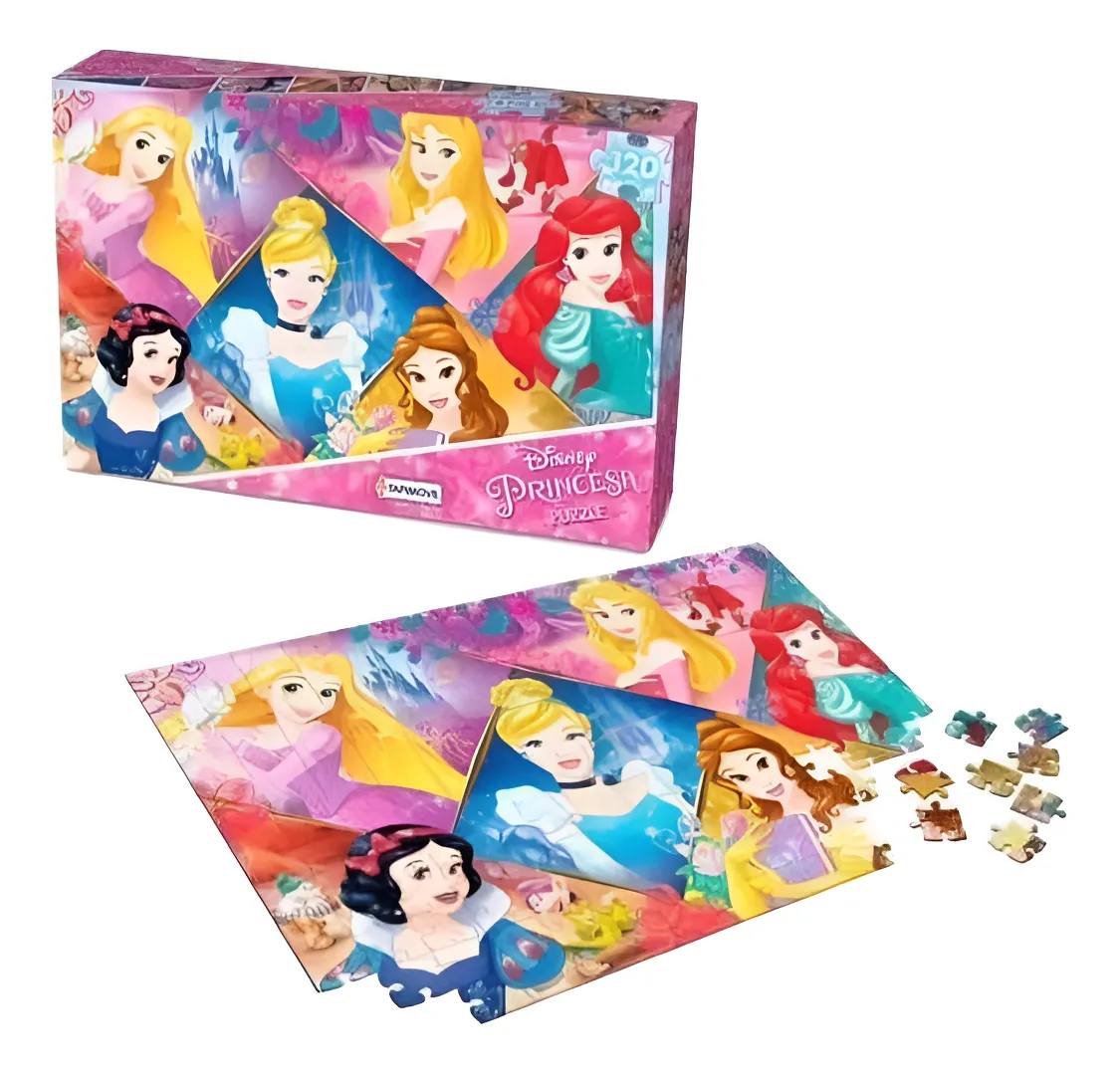 puzzle 120 princesas