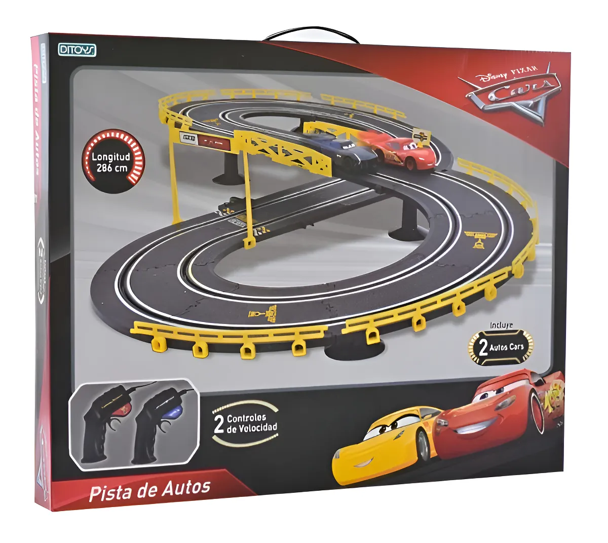 pista de autos cars
