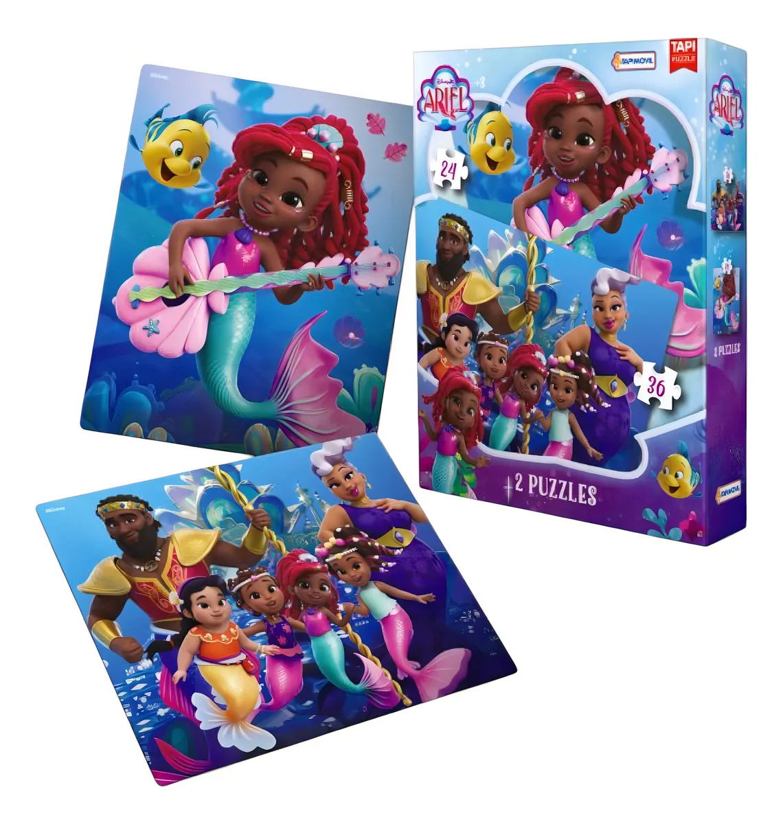 2 puzzles ariel