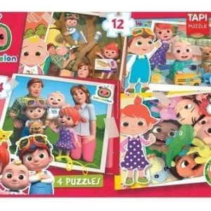 4 puzzles cocomelon
