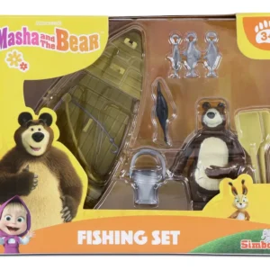 masha y el oso fishing set
