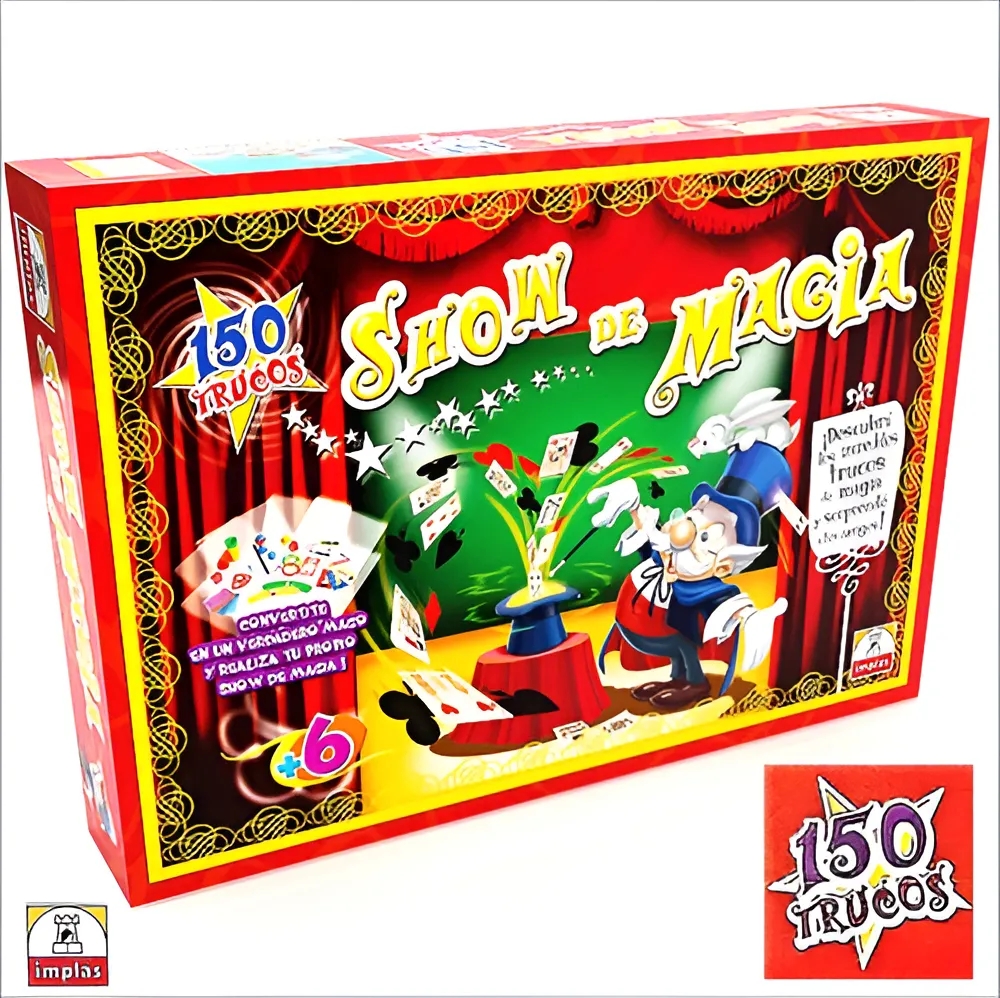 show de magia 150 trucos implas