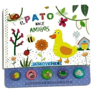libro el pato hace amigos