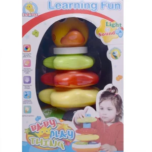 torre apilable pato con luz y sonido